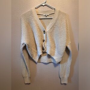 MADEWELL ladies Cardigan oatmeal medium